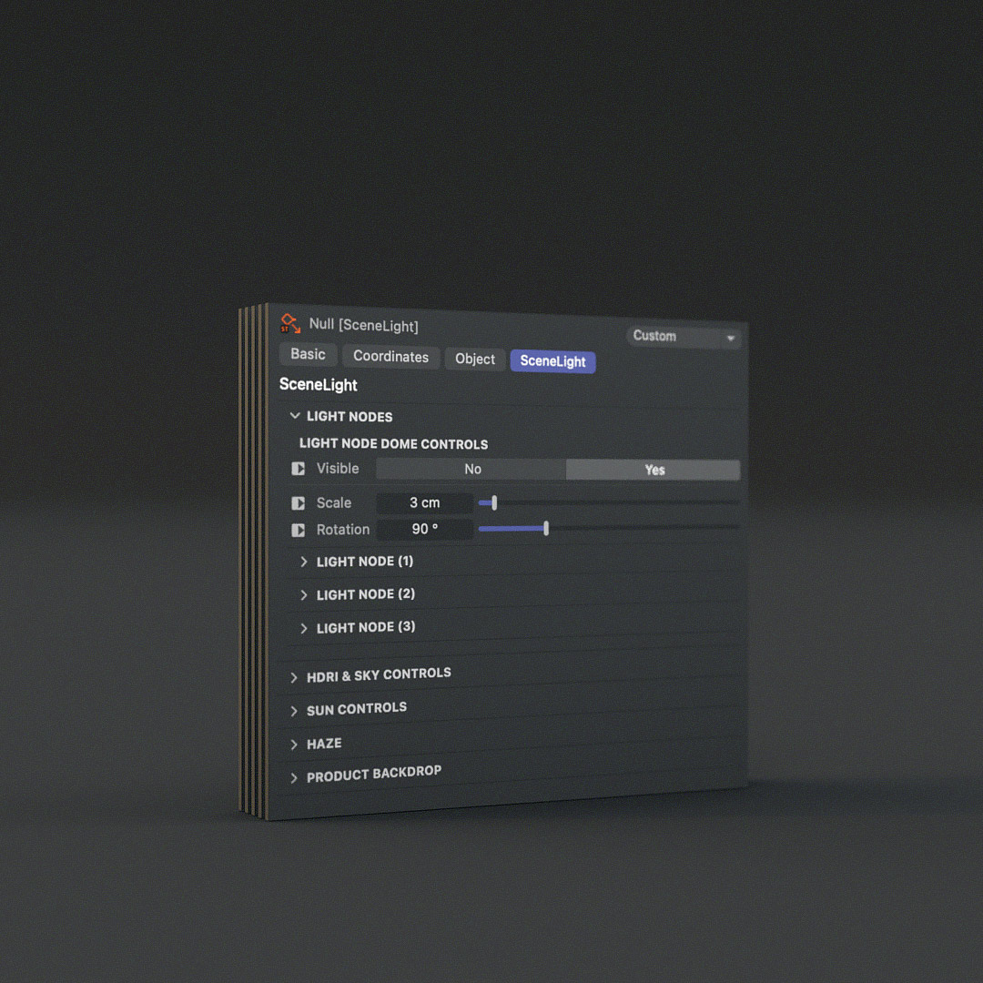 SceneLight Product Screenshot